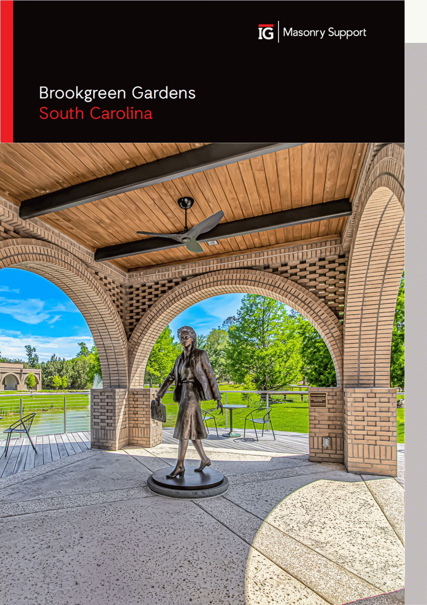 Thumbnail of Brookgreen Gardens case study brochure by IG Masonry Support